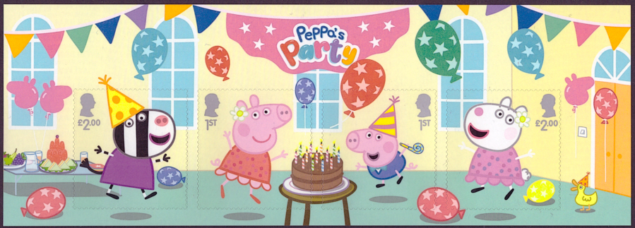 (image for) MS(TBC) 2024 Peppa Pig non-barcoded miniature sheet